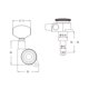 thumbnail image 3 of Sintonizadores De Afinación De Cadena De Aleación De Zinc Durables 6 Piezas 6R Para Accesorios De Acústicas, 6 Derechos, 3 of 5