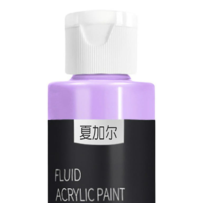 HYDa 60ML Fluid Acrylic Paint Long Lasting High Gloss Easy to Use DIY Bear  Desktop Ornament Liquid Pigment for Gifts 