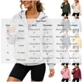 thumbnail image 3 of Stamzod Fall Fashion Clothing Zip Up Hoodie Women Drop Shoulder Long Sleeve Hooded Sweatshirt Casual Loose Hoodies Jackets Light Blue-4 L, 3 of 9