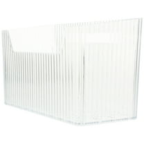 LEORX Bathroom Storage Unit Shower Organizer Transparent Pet 1Pack