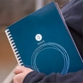 thumbnail image 4 of Rocketbook Wave Smart Spiral Notebook - Blue - Standard Size Eco-Friendly Notebook (8.5" x 9.5") - 80 Dot-Grid Pages - 1 Pen Included, 4 of 6