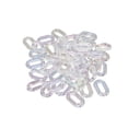 thumbnail image 3 of Acrylic Linking Rings Transparent, Acrylic Chain Link Transparent Color Plating 50PCS  For Necklace For Jewellery Making For DIY Crafts, 3 of 8