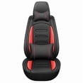 thumbnail image 6 of Car Seat Covers Compatible with Nissan Altima 2009-2024 Full Set Leather Seat Cushion Waterproof Automotive Seat Protectors(5 Seats,Black&Redline), 6 of 8