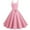 Pink, variant on Icvfdpl Womens Casual Dresses Sleeveless 1950S Housewife Evening Party Prom Leisure Sundress Hawaii Woman Clothing Multi-Color L