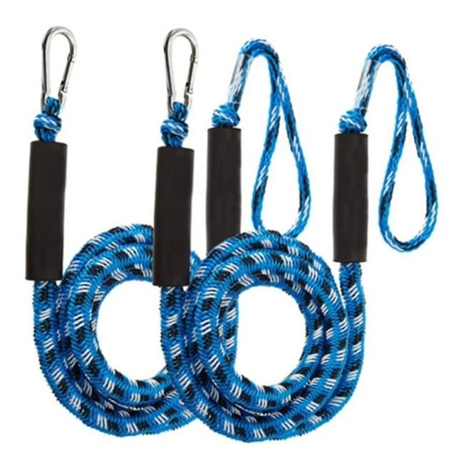 Boat Bungee Dock Lines Cords Docking Rope Watercraft Jet Ski Pontoon Canoe Power Boat Mooring Rope Accessories ,Easy to use