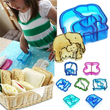 Animal Pals Shaped Cookie Cutter Set Sandwich Toast Cookies Cutters Cake Bread Biscuit Food Mold Mould