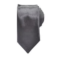 thumbnail image 1 of TOPTIE Mens Solid Color Skinny 2" Inch Necktie Tie-Dark Gray, 1 of 8
