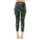 thumbnail image 1 of Gibobby Yoga pants mujer Mallas de yoga para mujer Pantalones elásticos estampados Slim Casual Leggings Fitness High Running Floral Cintura Pantalon(Verde,CH), 1 of 5