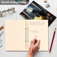 thumbnail image 5 of WOBOGO Black Cat Magic Room Notebook College Horizontal Grid Paper Ink Spill Resistant Water Resistant Cover 8.3x5.7x0.4in, 5 of 8