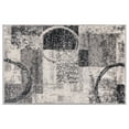 thumbnail image 2 of World Rug Gallery Abstract Circle Cream 2'x3' Door Mat, 2 of 9