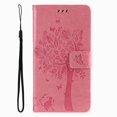 thumbnail image 1 of Wallet Case For Huawei P Smart 2018 2019 2020 2021 P8 P9 P20 P30 P40 Lite Pro 2017 Cute Cat Tree Card Slots Protect Cover D06F Pink For P10 Plus, 1 of 6
