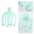 thumbnail image 3 of Unique Bargains 1 Pc Portable Twelve Claws Head Massager for Home Blue Green ABS Steel Ball, 3 of 5