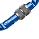 thumbnail image 3 of 25KN Mosquetón resistente Mosquetón Mosquetón Escalada Andamio Arbolista Blue Screwgate Cola Mosquetón de escalada en roca, 3 of 7
