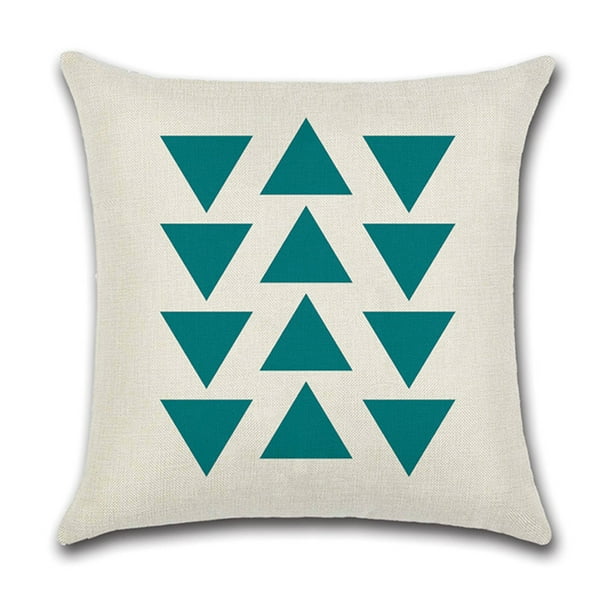 VONKY Non toxic Hypoallergenic Geometric Cushion Cover For Sofa Classic Polyester Cover For Cushions Chair style 7