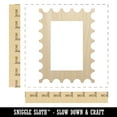 thumbnail image 2 of Postage Stamp Border Wood Shape Unfinished Piece Cutout Craft DIY Projects - 6.25 Inch Size - 1/8 Inch Thick, 2 of 7