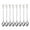 Silver,8 Pcs, variant on Long-handled ice tea spoon, cocktail stir spoons, stainless steel coffee spoons, ice cream scoop Set of 8