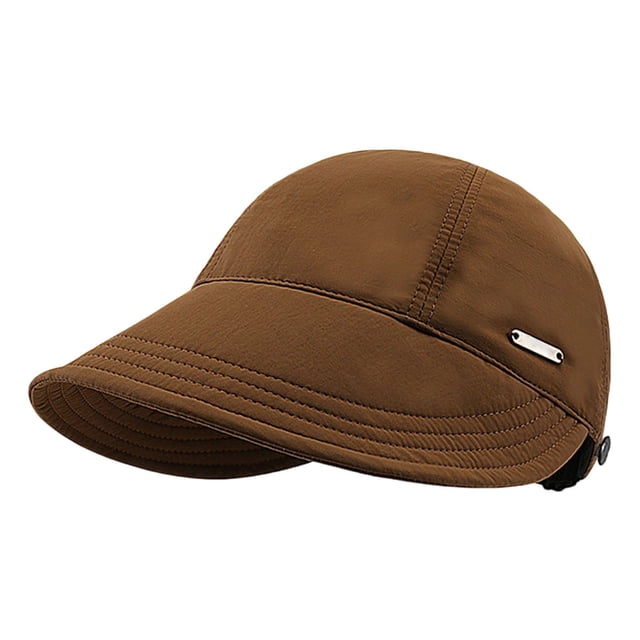 AWZXDE Chapeau de Soleil Femme Grand Bord Réversible pour Plage Voyage Été