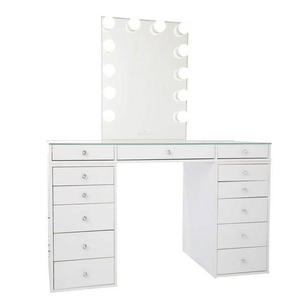 Impressions Vanity Slaystation Plus 2 0 Tabletop Mirror 5 Drawer Units Bundle Com Impressions Vanity Slaystation Plus 2, Makeup Vanity Slaystation 2 0 Tabletop