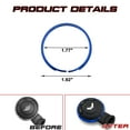 thumbnail image 3 of Xotic Tech Blue Aluminum Alloy Remote Control Key Cover Ring Rim Surrounding Compatible with Mini Cooper JCW R55 R56 R57 R58 R59 R60 R61, 3 of 8