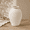 White, variant on Black Ceramic Vase 9" Rustic Farmhouse Decorative Vase for Home Decor NOVATRAX