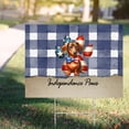 thumbnail image 4 of Patriotic Dachshund 4th of July Independence Paws Yard Sign Wiener Dog Lover Gifts Idea Outdoor Home Lawn Garden Porch Decor - 02010, 4 of 5