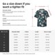 thumbnail image 5 of Fotbe Vintage Floral Camisa Estampada de Manga Corta para Hombre, Casual de Verano, Estilo Playero, Sin Arrugas-XX-Large, 5 of 5