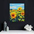 thumbnail image 4 of ARISTURING   Canvas Wall Art,Happy Sunflower Print Canvas Painting for Bedroom Living Room Kitchen Bathroom Corridor Dining Room Hotel Decor Medium, 4 of 4