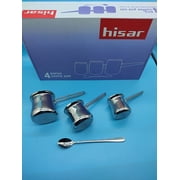 HISAR Mercury Coffee Pot Set 4 Pcs Cezve