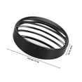 thumbnail image 2 of FESTFENDS Cubierta Para Faro De Motocicleta Color Negro Con Resistente Y Elegante, 2 of 8