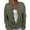 Army Green, variant on Light Cardigans for Women Summer Casual Button Solid Color Long Sleeve Sophisticated Knit Sweater Loose Fit Women'sCardigans