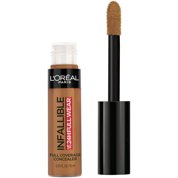 L'Oreal Paris Infallible Full Wear Concealer, Full Coverage, Cocoa, 0.33 fl oz