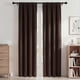 thumbnail image 1 of Blackout Cortinas, Cortinas Oscurecedoras de Habitación 42x84in Juego de 2 Paneles, Cortinas Blackout con Bolsillo para Barra para Recámara y Sala de Estar, Cortinas Térmicas Aislantes y Reductoras d, 1 of 7