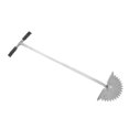 thumbnail image 3 of Manual Lawn Edger with Saw Tooth Blade Half Moon Edger Lawn Tool with T Grip Handle for Cleaning Edges Along Sidewalks, 3 of 5
