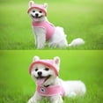 thumbnail image 6 of Breathable Canvas for Small Medium Mesh Cloth Dog Caps Cat Hat Pet Products Sunhat BLUE L, 6 of 8