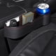 thumbnail image 4 of Organizador de espacio para asiento de coche con portavasos, apto para tarjetas, carteras, gafas de sol y pasajeros. Pasajero Negro, 4 of 9