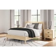 thumbnail image 5 of Signature Design by Ashley Cabinella Full Panel Headboard, Tan, 5 of 5
