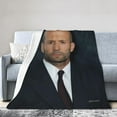 thumbnail image 5 of Jasons Actors Statham Blanket Throw Blankets Ultra Soft Flannel Lightweight Throws for Couch, Bed,All Seasons Use50"x40", 5 of 7