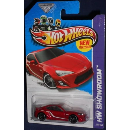 Red SCION FR-S Hot Wheels 2013 HW Showroom Series 1:64 Scale Collectible Die Cast Car