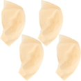 thumbnail image 1 of Bald Caps Latex Bald Cap For Adults Makeup Bald Head Wig Cap Costume Accessory 4pcs, 1 of 4