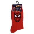 thumbnail image 2 of Spidey Boys Crew Socks, 3-pack, Sizes L, 2 of 6