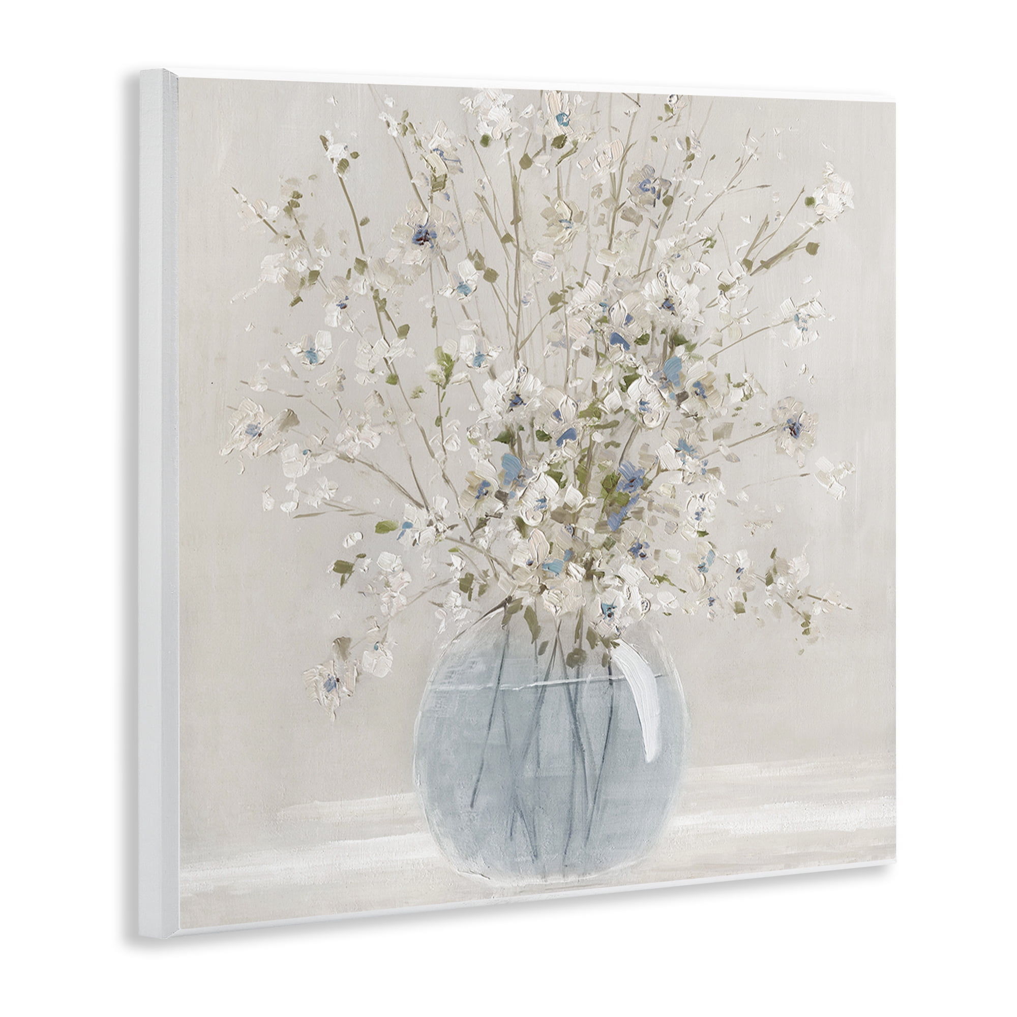 Stupell Industries Subtle Glass Vase Bouquet Wall Plaque Art, design by Carol Robinson