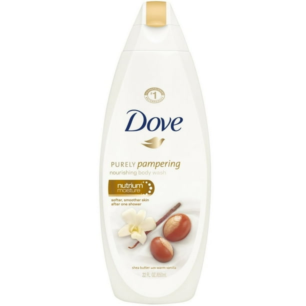 Dove Purely Pampering Nourishing Body Wash, Nutrium Moisture, Shea
