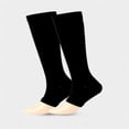 thumbnail image 2 of LYMAYTER S-2XL ‌Women Men Open Toe Compression Socks High Calf Support Sleep Night Travel Relief for Socks, 2 of 7