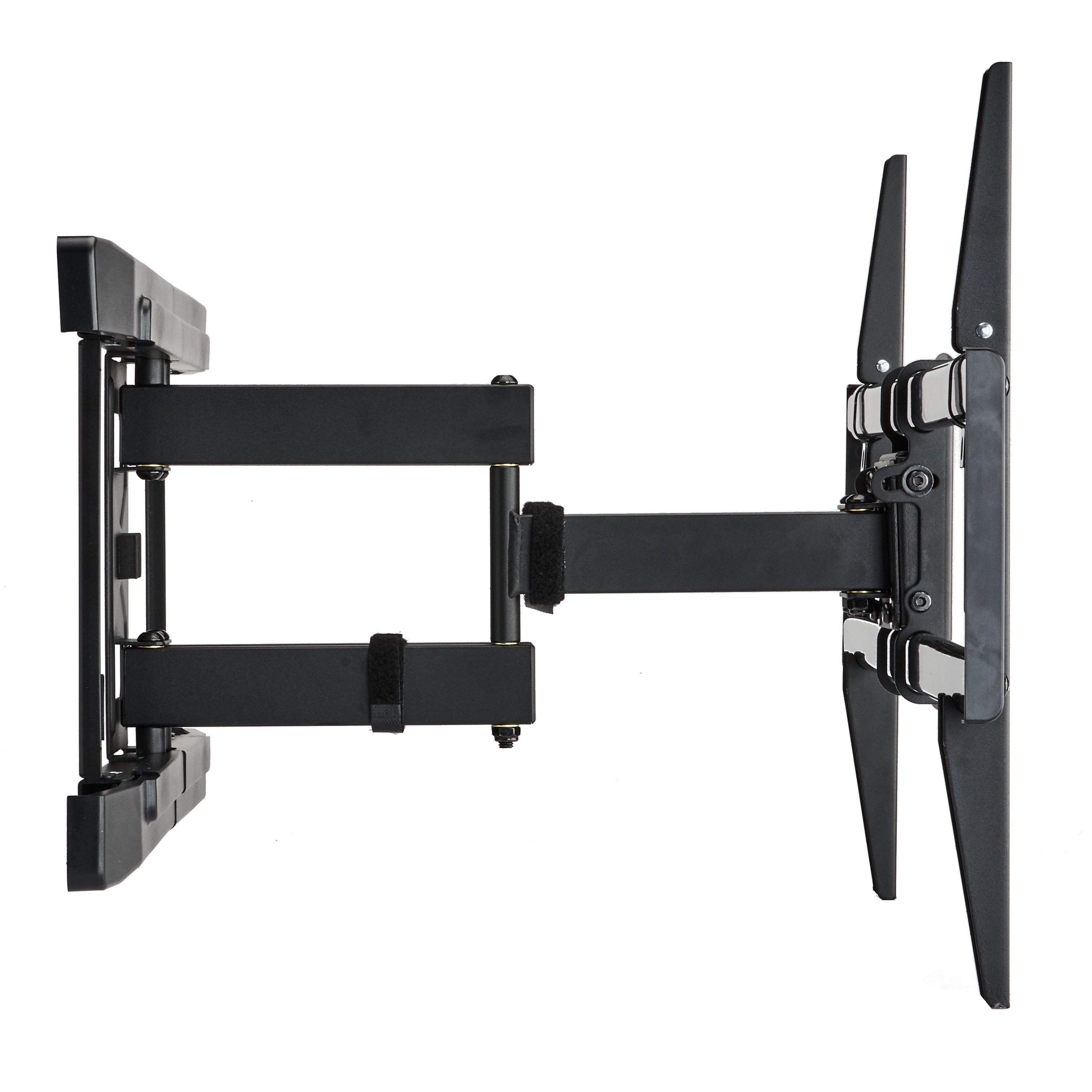 onn. Full Motion TV Wall Mount for TVs 47-84", Dual Swivel Articulating Arms