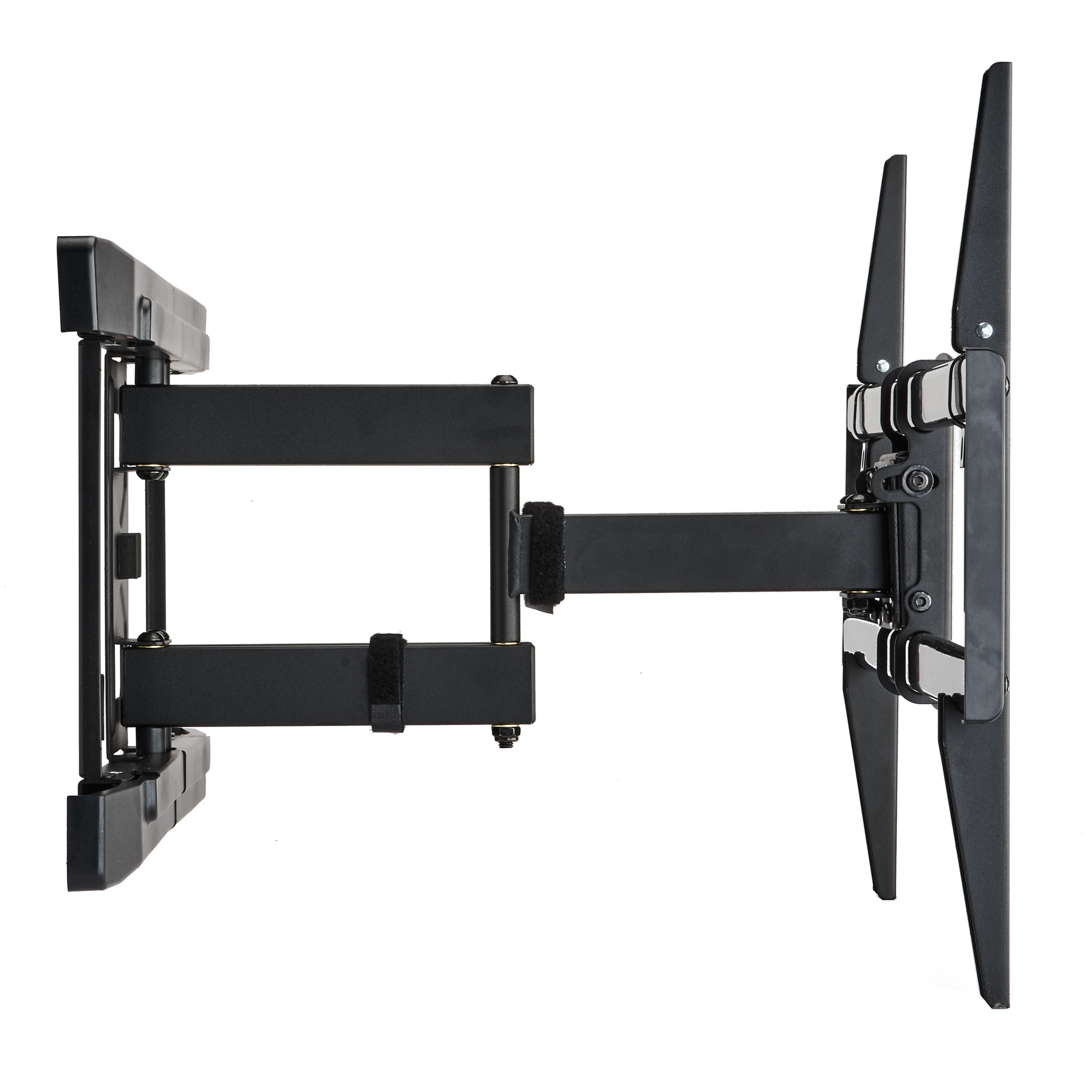 onn. Full Motion TV Wall Mount for TVs 47-84", Dual Swivel Articulating Arms - image 4 of 5