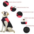 thumbnail image 3 of M Abrigo para perros Chaqueta impermeable cálida de invierno Chaleco para cachorros Ropa a prueba de viento para mascotas al aire libre Ropa para perros para climas fríos, chaleco suave para, 3 of 5