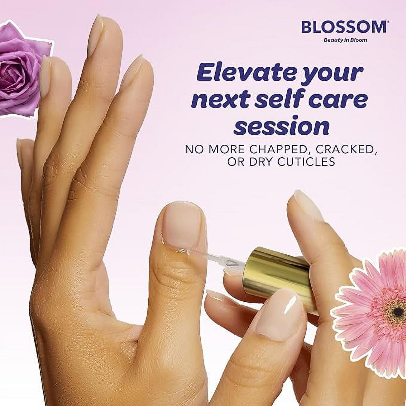 (2 pack) Blossom Scented Cuticle Oil - Scent: Juicy Peach