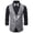 Silver, variant on Awwp Mens Vest, Slim Fit Suit Vest with Bow Tie for Business, Wedding (Shirt Not Included) Chaleco Para Hombre Black L