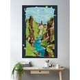 thumbnail image 2 of Green Valley Poster Wall Art, Modern Wall Decor, 12x18 UNFRAMED, 2 of 3