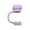 Purple, variant on Moocorvic 10mm/0.39in Thick Reusable Straws, Silicone Drinking Tubes for Water Cups, Dishwasher Safe